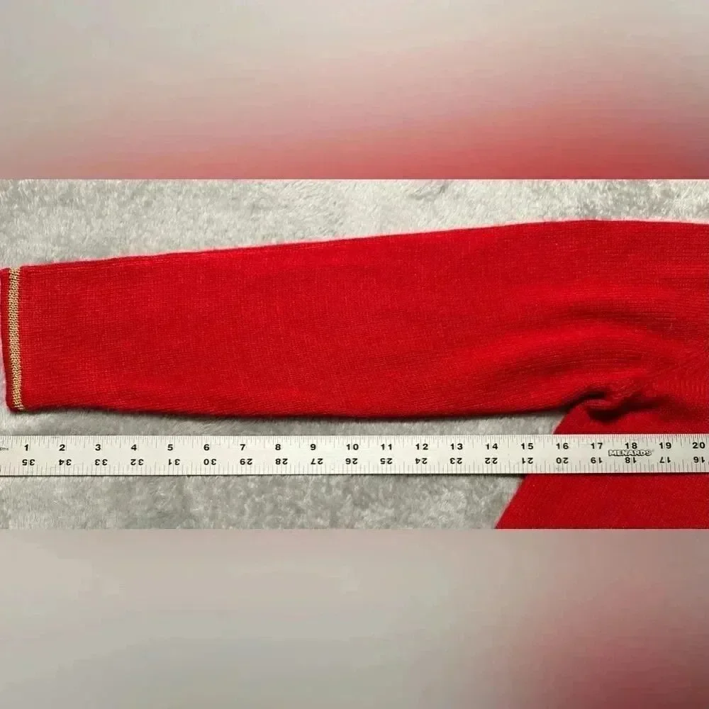 Christmas Santa Sweater | Size M | Red